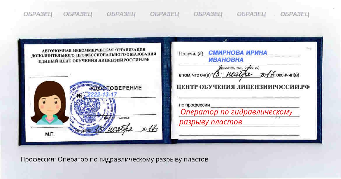 Оператор по гидравлическому разрыву пластов Димитровград